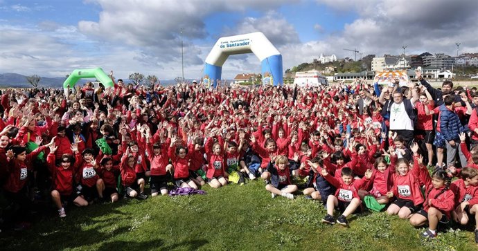 Celebración del Triatlón solidario de Calasanz