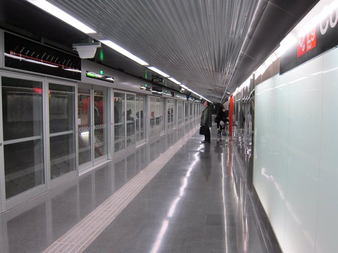 Estación de la L9 del Metro de Barcelona