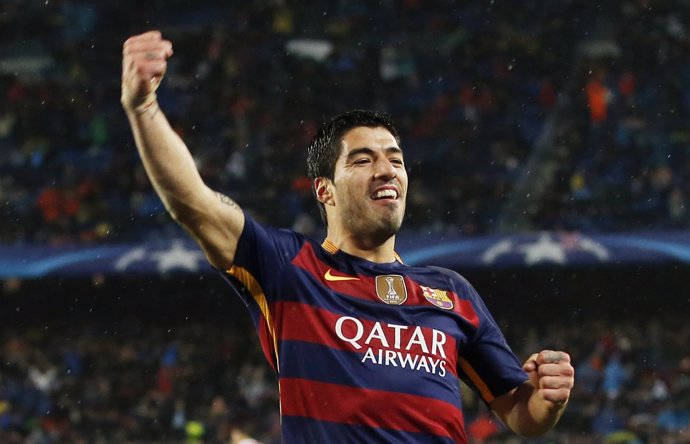 Luis Suárez en Champions