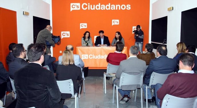 El presidente de Ciudadanos, Juan Marín.