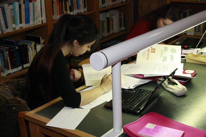 Universidad, Estudiantes, Estudios, Libros, Biblioteca, Lorenzana