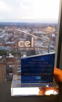 Quirónsalud Zaragoza ha ganado el Premio CEL a la Excelencia Logística Sanitaria