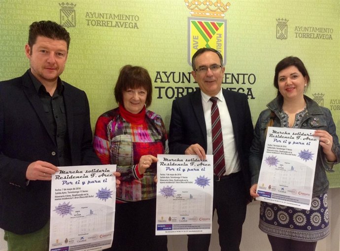 Presentación de la Marcha organizada por la Residencia Fernando Arce