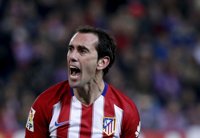 Godín, baja ante el Málaga y el Bayern