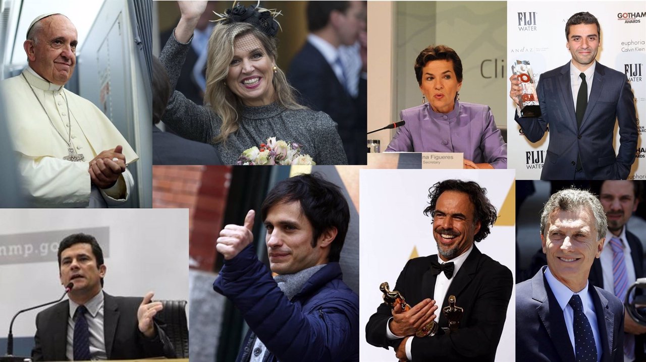 Los 8 iberoamericanos más influyentes de 2016 según TIME
