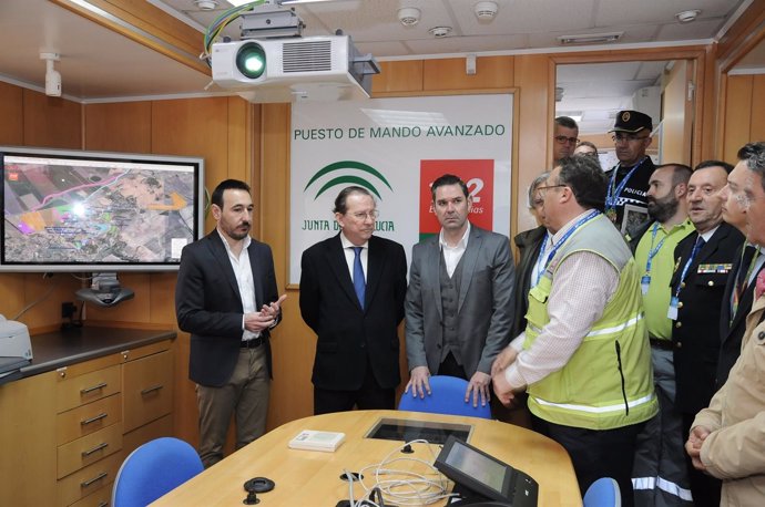 El consejero andaluz de Justicia, Emilio de Llera, en el circuito de Jerez