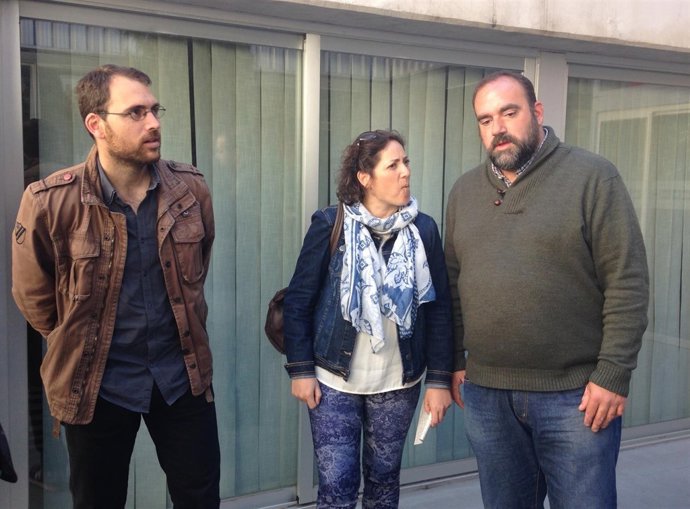 Toni Valero, Mª Carmen Pérez y Francisco Puentedura