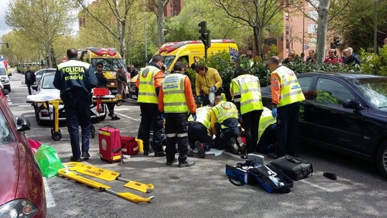 Imagen del atropello