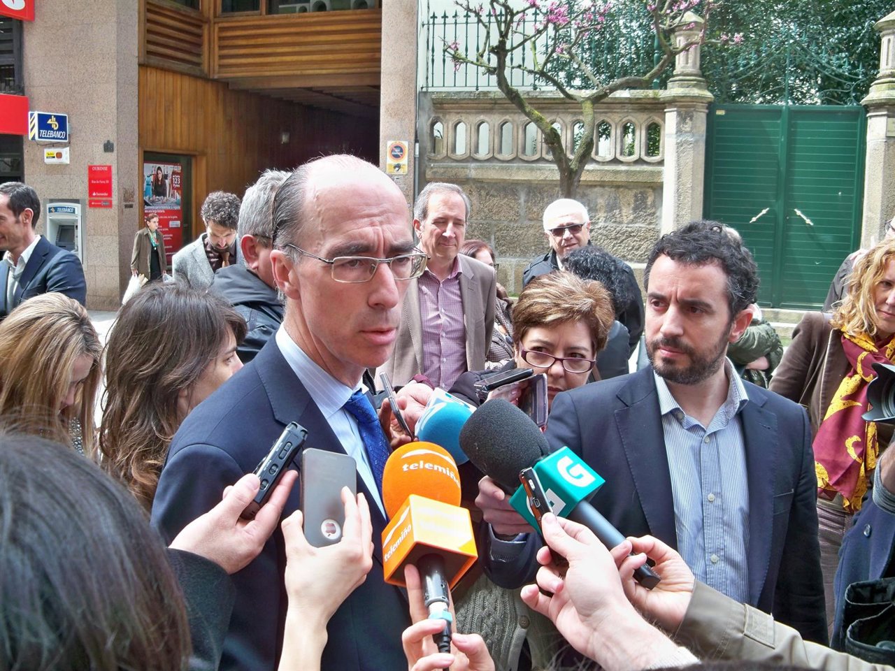 El conselleiro de Sanidade, Jesús Vázquez Almuiña