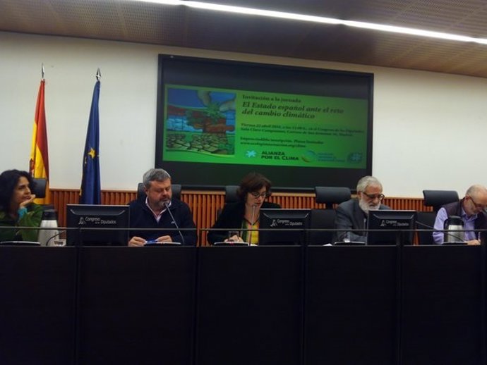 Ecologistas explican en el Congreso el papel de España con el cambio climático