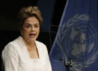 Rousseff aprovecha un acto en la ONU para alertar del "grave" momento que atraviesa Brasil