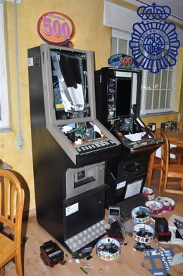 Simulación de un robo en un bar en Ávila