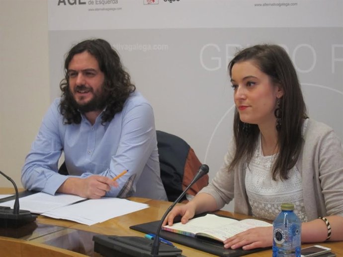 Antón Sánchez y Eva Solla (AGE)