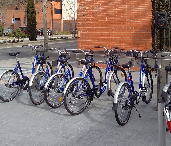 Bicicletas del servicio de alquiler municipal