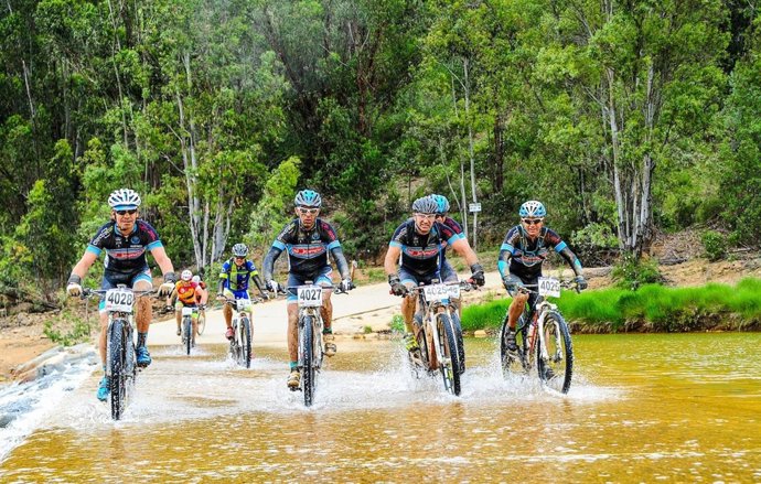 Prueba de bicicleta 'Huelva Extrema'. 
