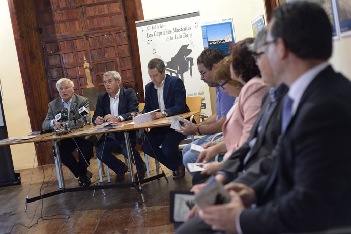 NOTA DE PRENSA Y FOTOGRAFÍA. CULTURA CAPRICHOS MUSICALES DE LA ISLA BAJA