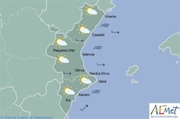 Predicción del tiempo en la Comunitat para este sábado 23 de abril