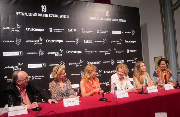 Rueda, Pujalte, Montero y París en el Festival de Cine de Málaga
