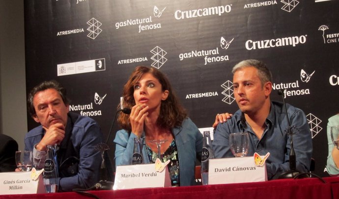 Maribel Verdú y Ginés García en rueda de prensa del Festival de Cine de Málaga