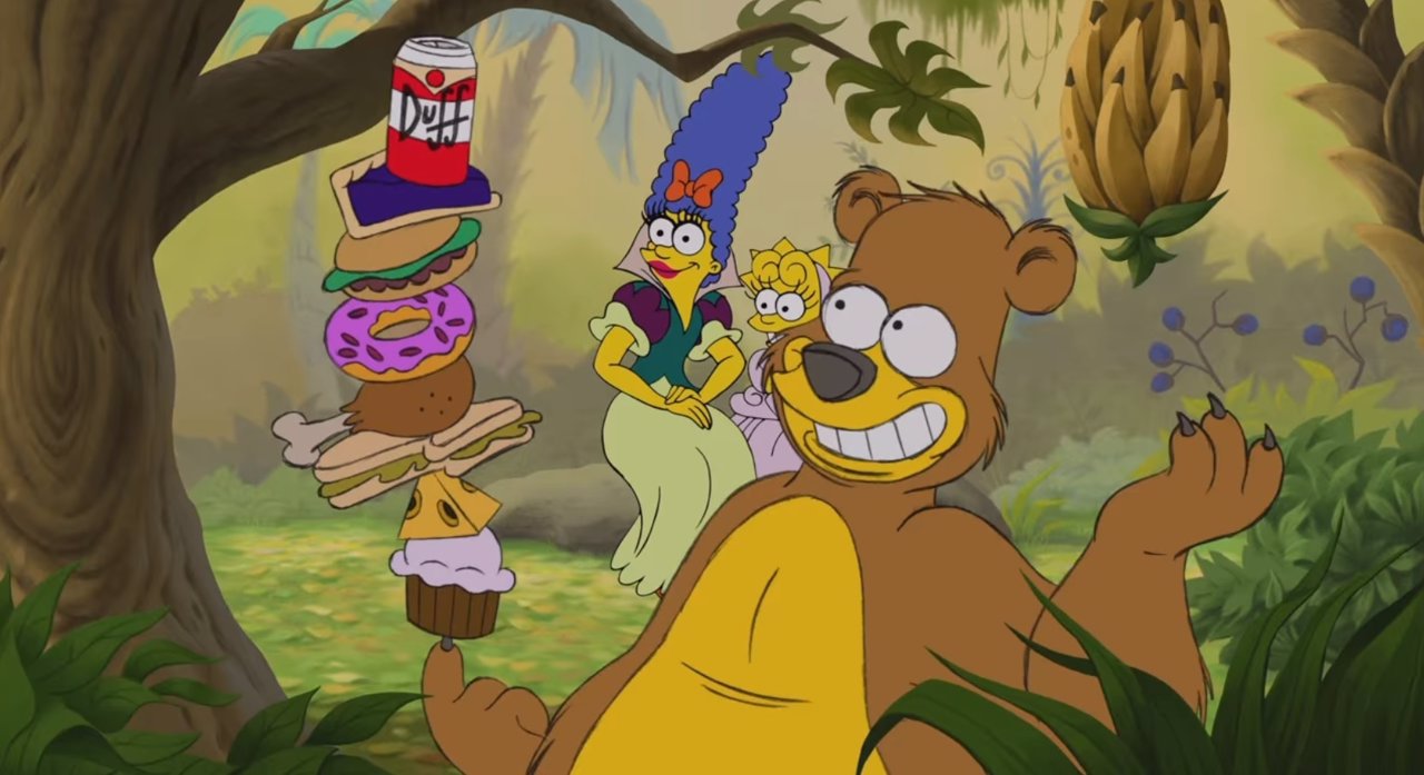 Cabecera de Los Simpson inspirada en Disney