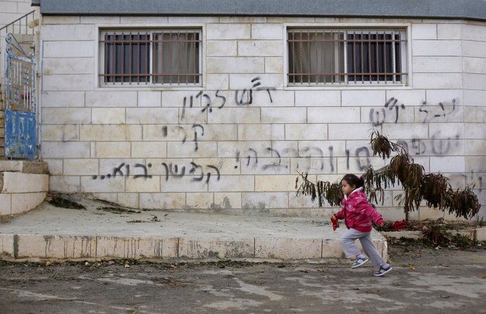 Niña palestina en Ramala