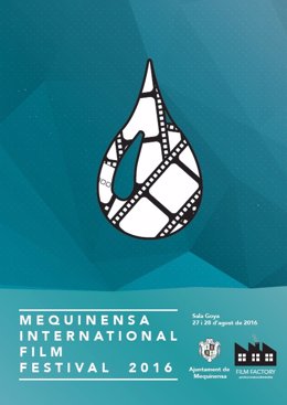 Cartel del I Festival Internacional de Cine de Mequinenza