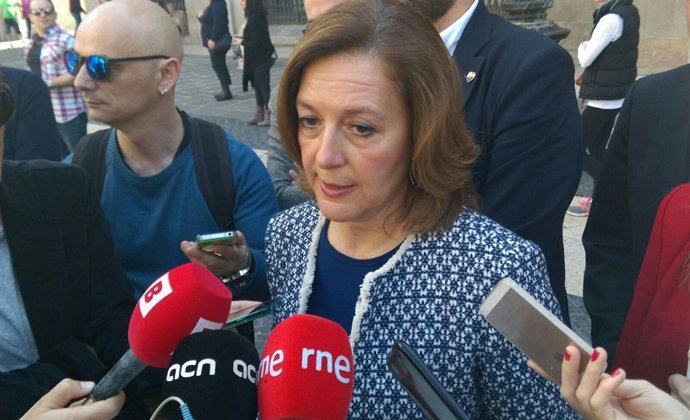 La líder de C's en el Ayuntamiento de Barcelona, Carina Mejías