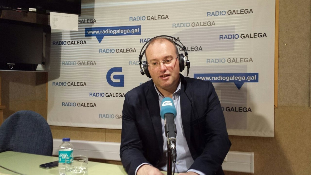 El portavoz del PPdeG, Miguel Tellado