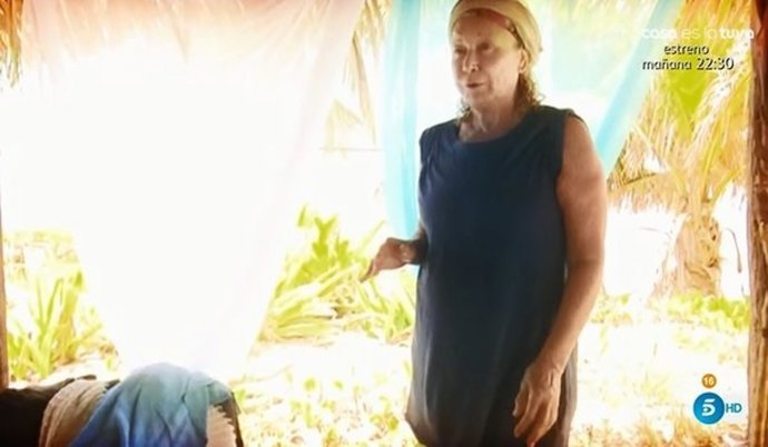 Mila Ximénez en Supervivientes/Telecinco