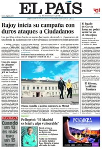 Las portadas de los periódicos de hoy, lunes 25 de abril de 2016