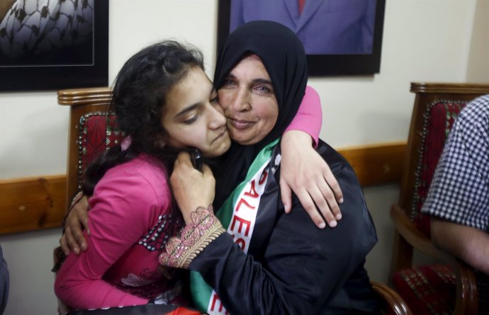 Palestina Deema Al-Wawi liberada en Israel