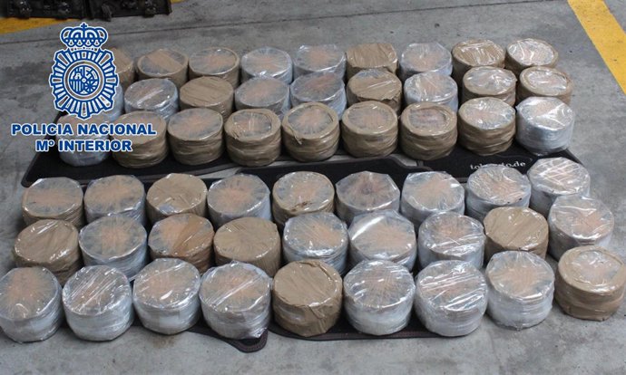 Droga incautada en Tui (Pontevedra)