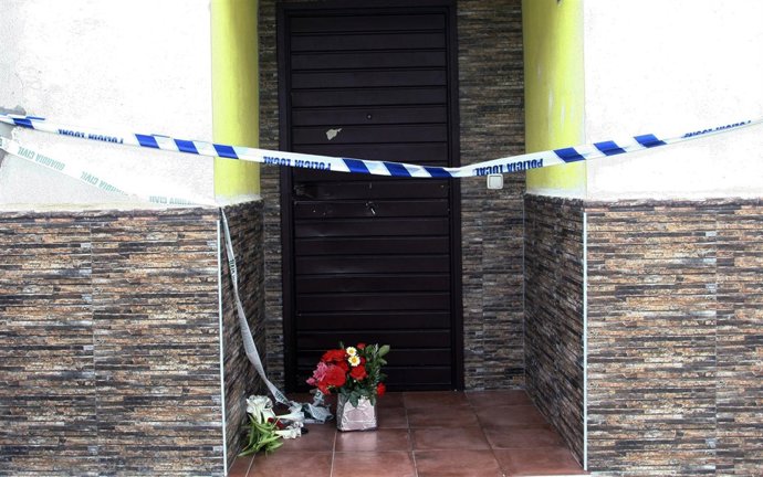 Imagen de la vivienda de la víctima del crimen de La Rinconada (Sevilla)