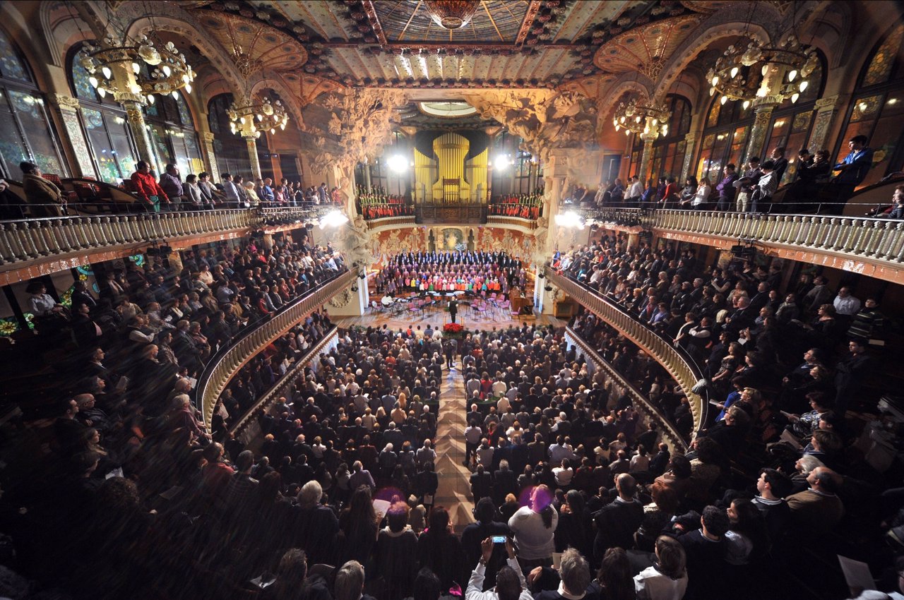 Concierto de Sant Esteve en el Palau de la Música