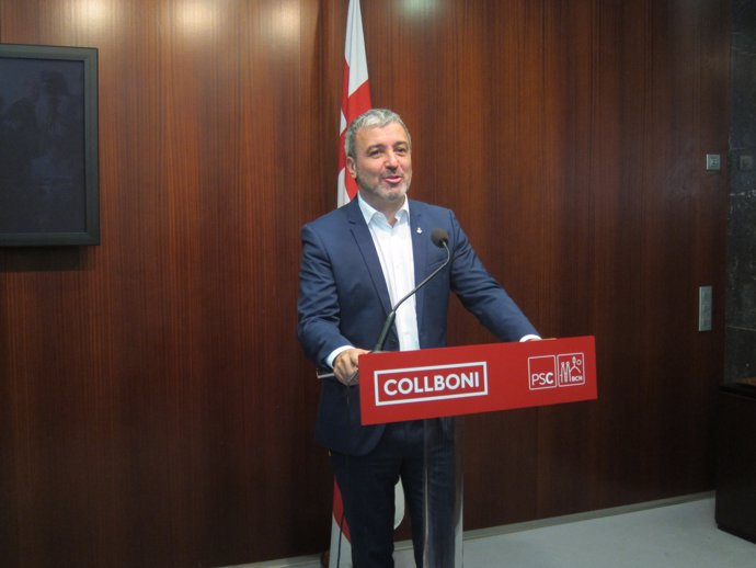El líder del PSC en el Ayuntamiento, Jaume Collboni