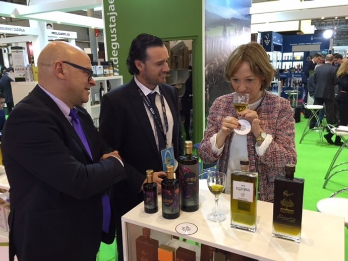 Carmen Ortiz, en Alimentaria.