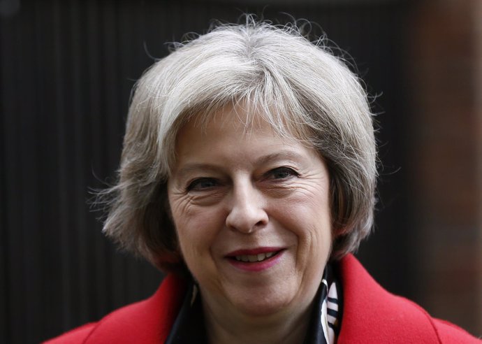 La ministra de Interior británica, Theresa May