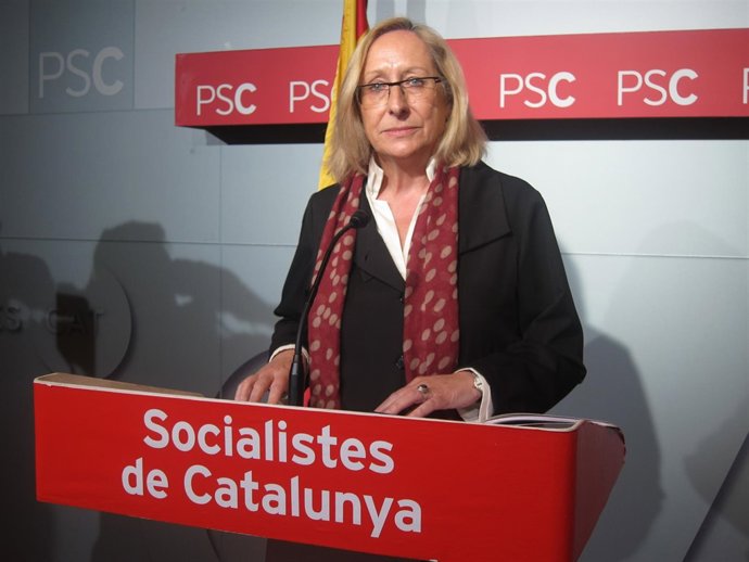 La secretaria de Organización del PSC, Assumpta Escarp