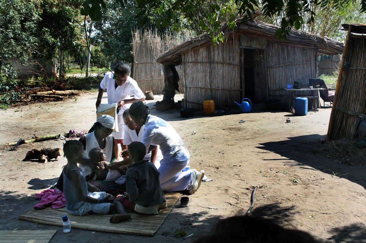 Programa contra la Malaria en el sur de Mozambique
