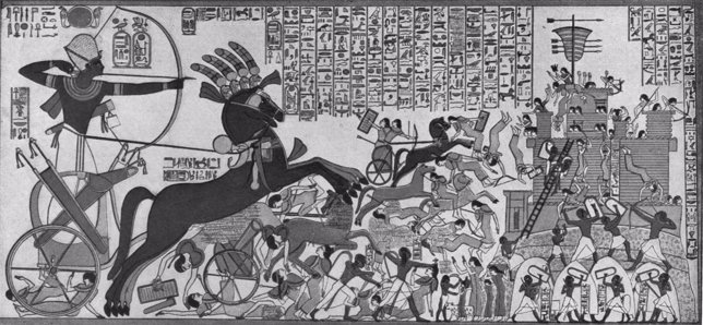 Asedio de Dapur por Ramses II
