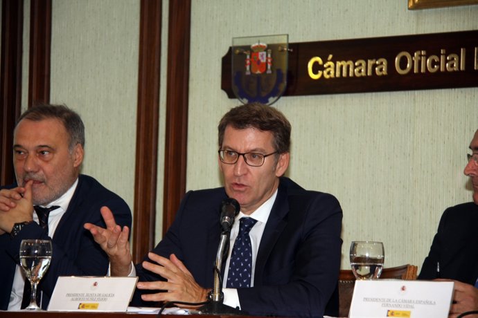 Nota, Audio E Fotografías: FEIJÓO SINALA QUE A MARCA GALICIA SE ASOCIA A CONFIAN