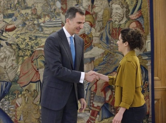 El Rey recibe a Alexandra Fernández, de En Marea