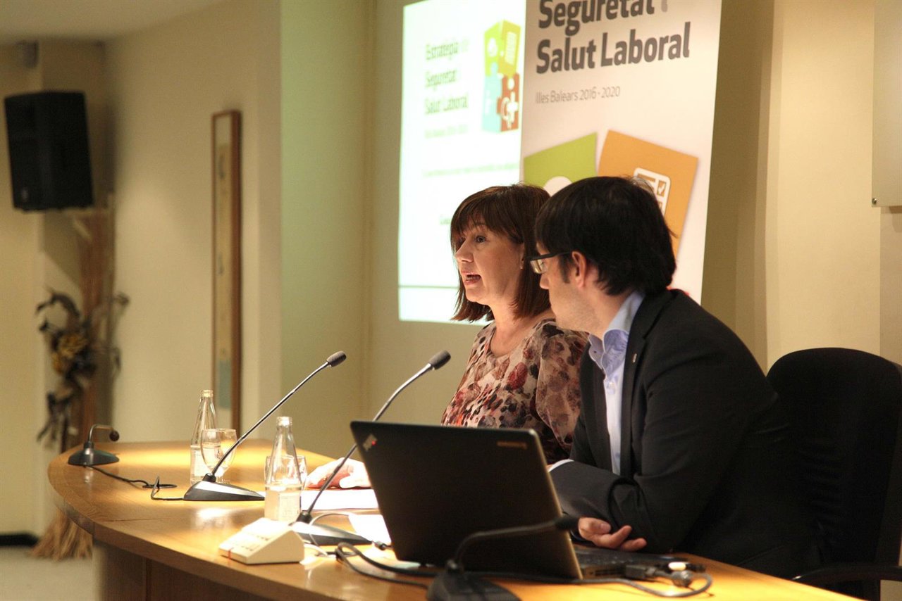 Armengol y Negueruela en la presentación