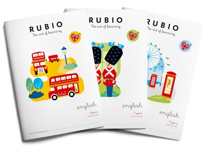 Cuadernos Rubio lanza cuadernos para aprender inglés con inteligencias múltiples