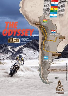 Cartel del Rally Dakar 2017