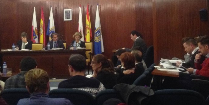 Pleno del Ayuntamiento de Santander