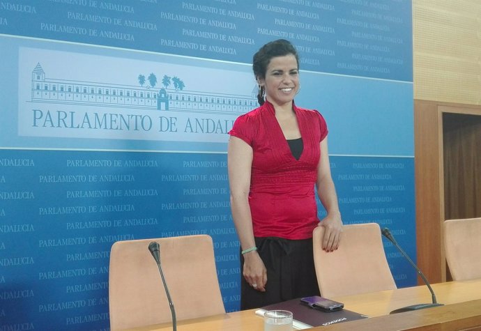 Teresa Rodríguez, hoy ante los medios