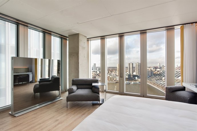 Habitación de un nhow, marca de NH Hotel Group