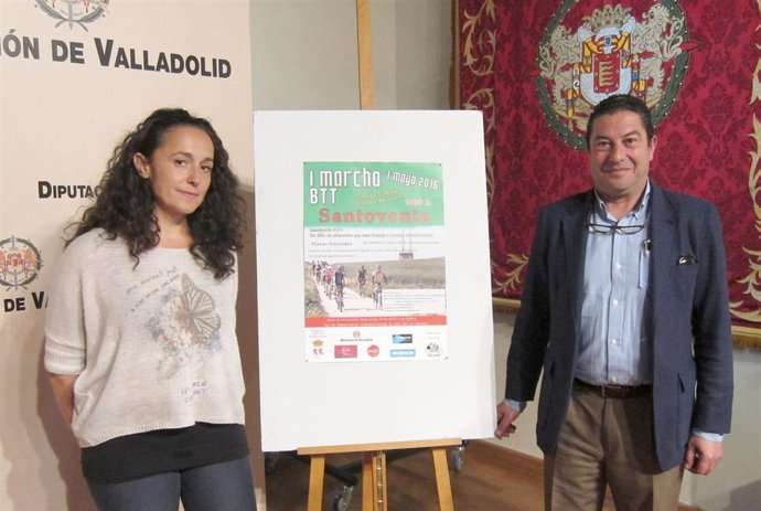 Presentación de la I Marcha BTT de Santovenia de Pisuerga (Valladolid)