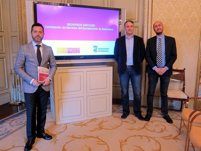  Julio López (Izq) Y Rubén Sánchez Y Guillermo Pérez, De Beonprice